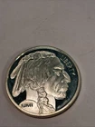 1 Troy oz Buffalo .999 Fine Silver Round