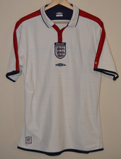 England 2003-2005 Umbro Heim Fußballtrikot Herren Medium