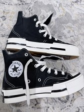 Woman s 8.5 - Converse Chuck Taylor All Star Lift Platform Hightop Black/white