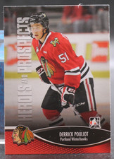 2012-13 In the Game Heroes and Prospects - Derrick Pouliot #130 (RC)