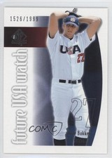 2002 SP Authentic USA Future Watch 1526/1999 Kyle Bakker #USA10 0b0