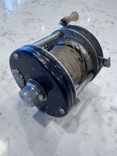 Abu Garcia Ambassadeur 5000C Svangsta Sweden Black & Chrome Fishing Reel.