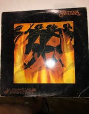 Vintage 1979 Santana Marathon Vinyl LP Album, 33 RPM, Carlos Santana