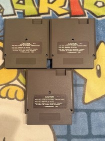 Nintendo NES 3 Game Lot Donkey Kong Hogan&rsquo;s Alley Baseball Tested Great Shape