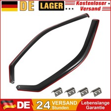 Windabweiser für VW CARAWELLE TRANSPORTER BUS T5 T6 2003 - 2019 Schwarz Smoke