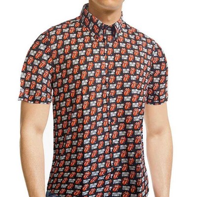 The Rolling Stones Casual Shirt Tongue offiziell Männer T-Shirt Herren