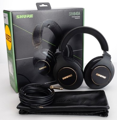 【最終値下げ】SHURE SRH840A SRH840A-A - Shure | 完実電気株式会社 | KANJITSU DENKI CO.,LTD