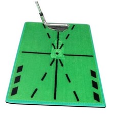 Professional Path Feedback Golf Hitting Mat, Improve Swing Accuracy Golf Mat,