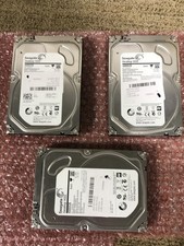 LOT OF 3 4TB Seagate 3.5" SATA Hard Disk Drive ST4000DM000