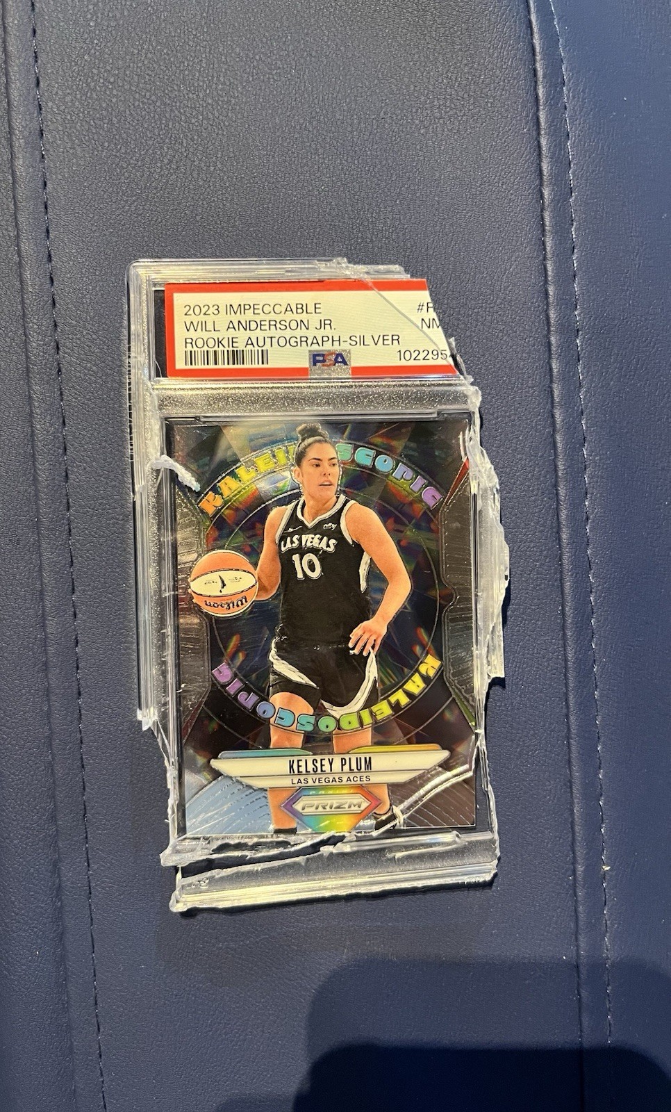 2024 Panini Prizm WNBA - Kaleidoscopic Kelsey Plum/Will Anderson Impeccable Slab