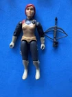 Scarlett V1.5 Swivel Arms 100% Complete GI Joe 1983 Hasbro Vintage Broken Crotch