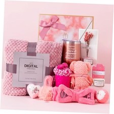 Birthday Gifts for Women,Pink Gifts Box for Women Gifts Basket Care Package 