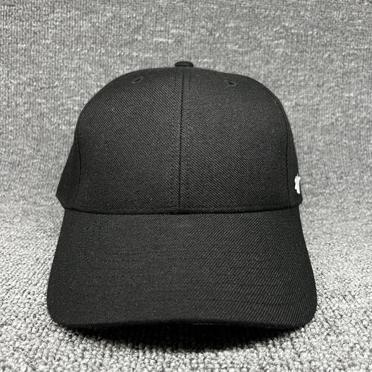 '47 Brand Blank Baseball Cap Black Adjustable Structured Hat