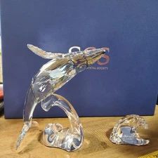 SCS Paikea Whale Annual Edition 2012 Swarovski Crystal Figurine Sculpture