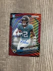 2025 Panini Prizm Travis Hunter RC Red Wave Prizm Auto 053/149 Jaguars