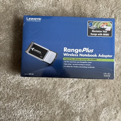 Linksys Range Plus Wireless Network USB MIMO Smart Technology Adapter WPC100
