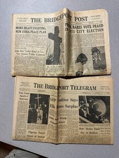 BRIDGEPORT POST / BRIDGEPORT TELEGRAM NEWSPAPERS &ndash; 1976 - BRIDGEPORT CONNECTICUT