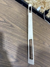 07-13 Bmw E92 335 Coupe Dashboard Cup Holder Decor Strip Cover Trim Beige Oem