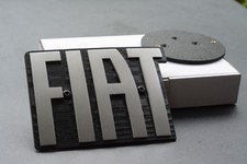 Fiat Ducato K&uuml;hlergrill Emblem Facelift Logo Nachbau 3D Druck als Ersatz silber
