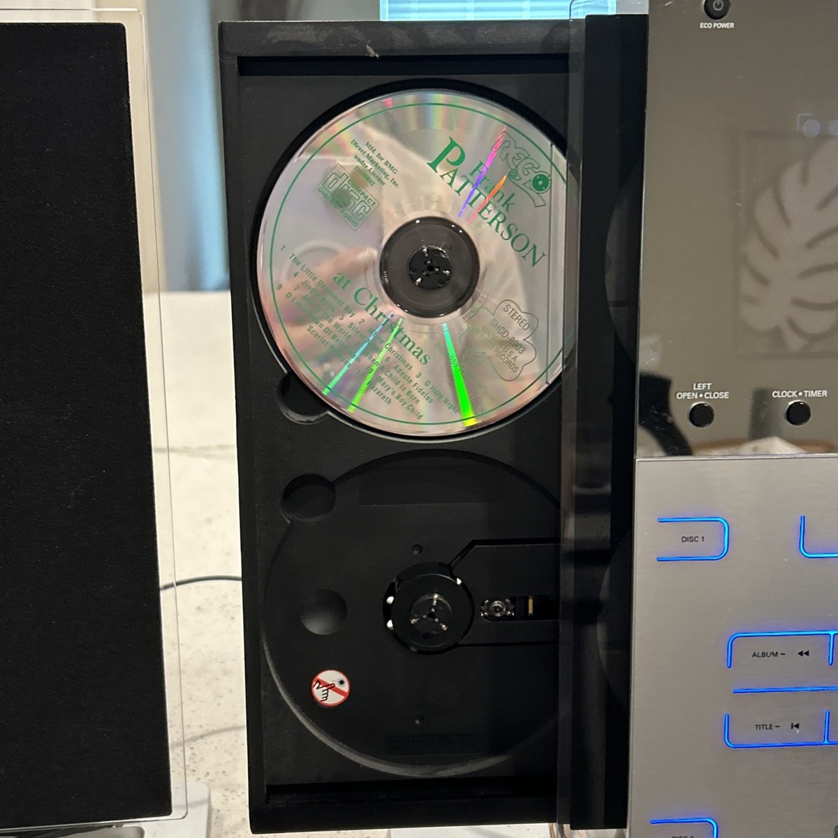 Vintage Philips MCM 298 / 37 Micro Hi-Fi 4-Disc CD Speaker with