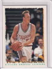 Eric Piatkowski 1994-95 Topps #322 Spectralight RC Los Angeles Clippers Nebraska