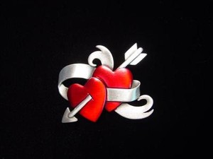 JJ" Jonette Jewelry Silver Pewter 'LONG Dachshund In Dog House' Pin - Foto 5