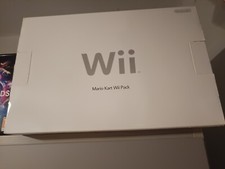 Nintendo Wii Mario kart Wii pack Bianca