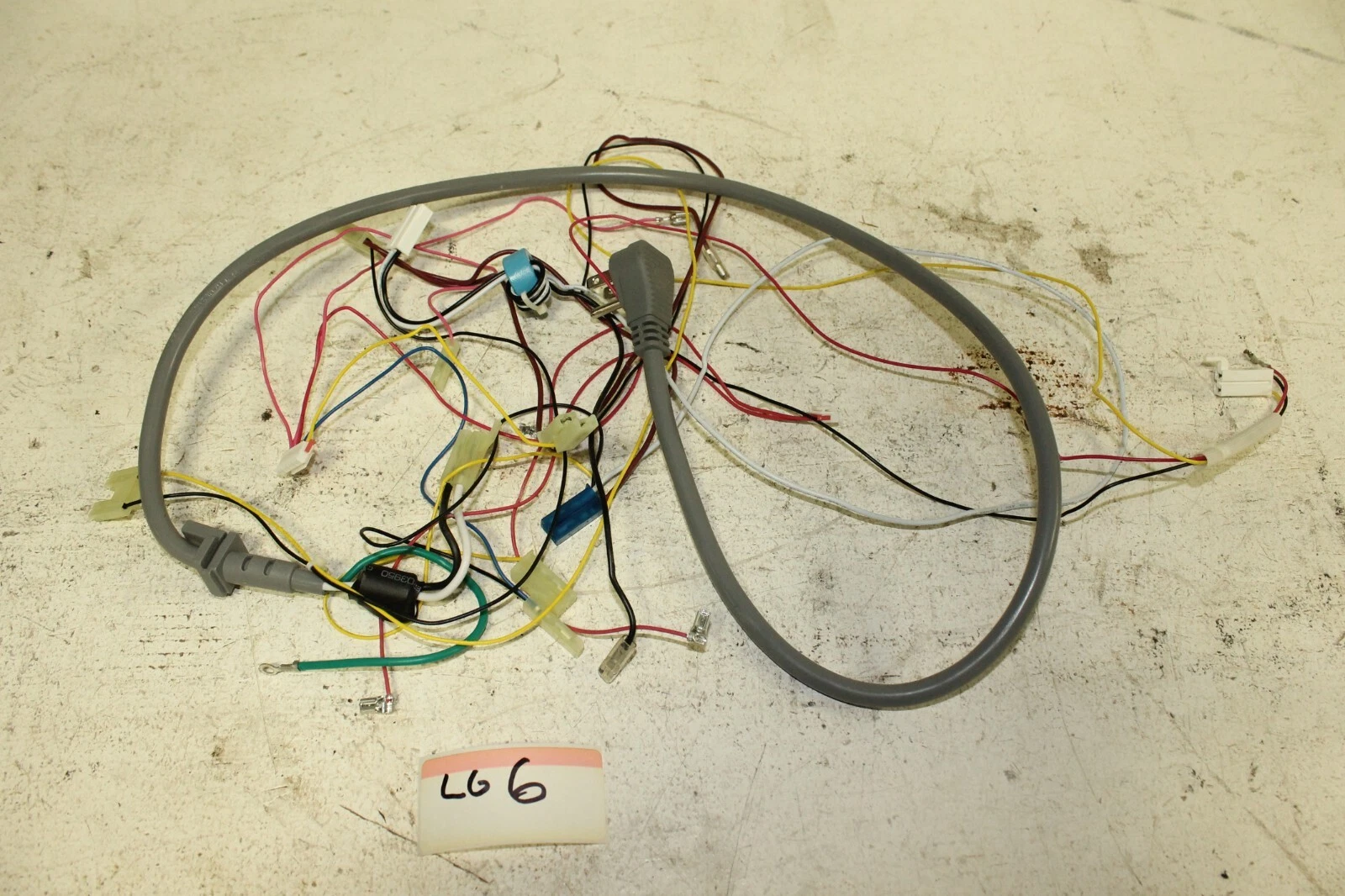 LG LMC2075BD 2.0 cu.ft. 1200W NeoChef Microwave Wire Harness & Power Cord