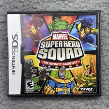 Marvel Super Hero Squad: The Infinity Gauntlet (Nintendo DS, 2010) Complete