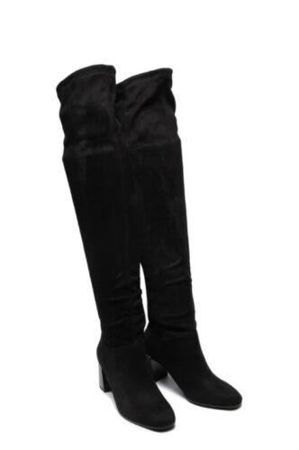 TAMARIS Damen Overknees Schwarz Antislide, Antishokk, Removable Footbed - Bild 1 von 7