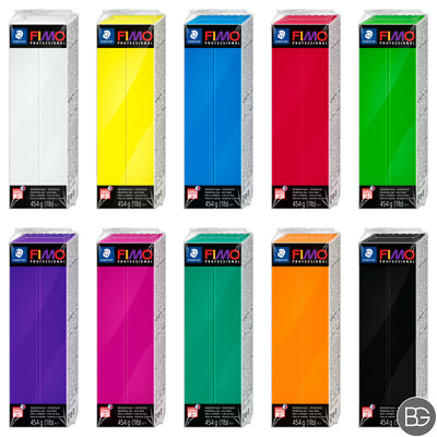 Staedtler Fimo Professional Neu 454g Blöcke - Farbe wählbar 20 verfügbar