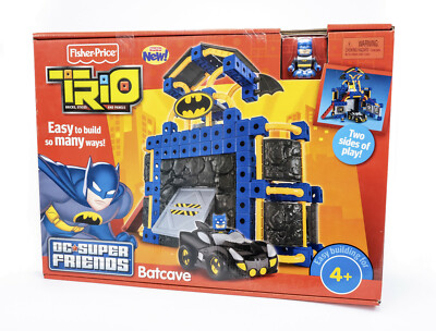 Fisher Price Trio DC Friends Batman Batcave New in Box 2011 RARE