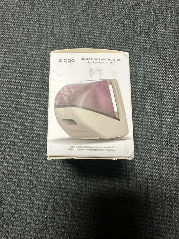 elago W4 Apple Watch Stand Compatible with iWatch Series 7/6/SE/5/4/3/2/1 - Image 3 of 4