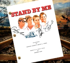 Stand By Me Script Signed- Autograph Reprints - Full Script