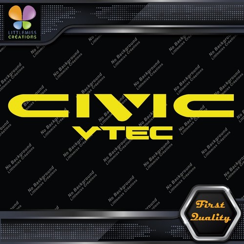 Compatible With Honda Civic Vtec Cars Tuning Racing JDM Vinyl Decals Stickers - Picture 4 of 85
