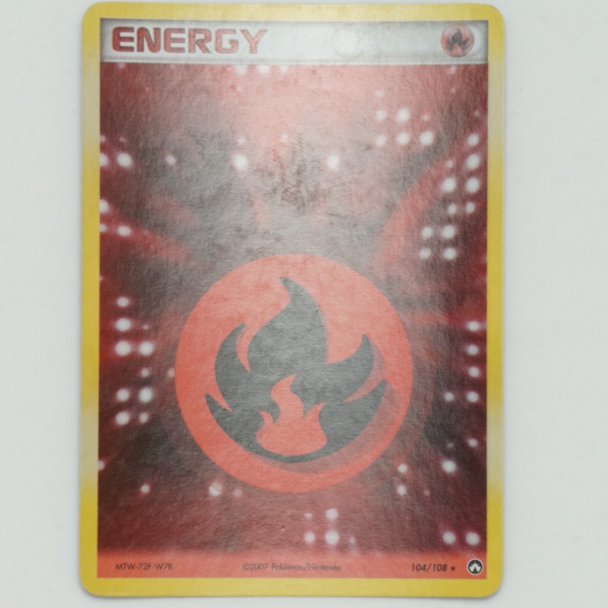 Fire Energy 105/108 Holo Rare Ex Power Keepers Pokemon Card | eBay
