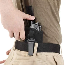 Tactical Plastic Clip Right Hand Concealment IWB Gun Holster Belt Gun Pouch