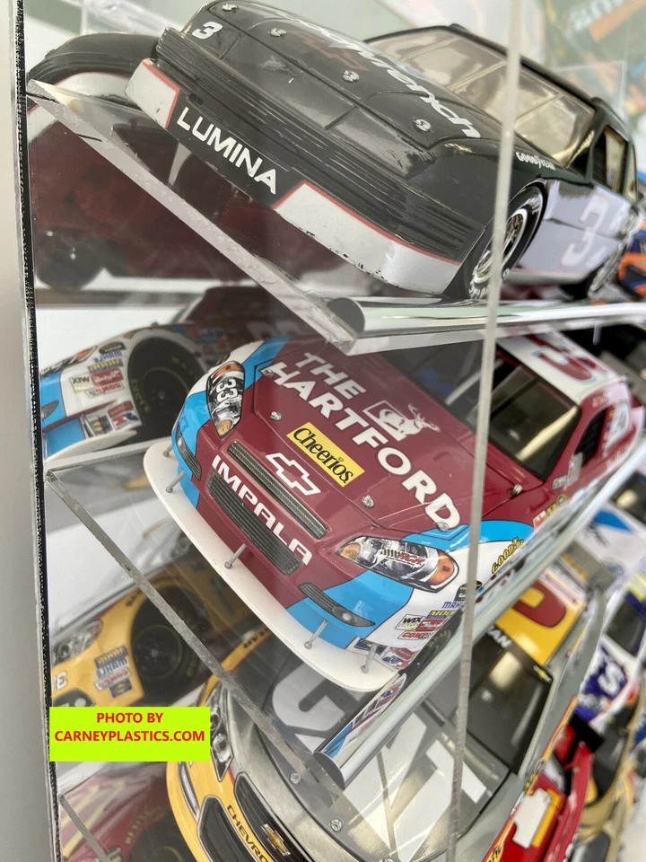 NASCAR Die cast Display Case 21 Angle shelf 1:24 - Image 2 of 4