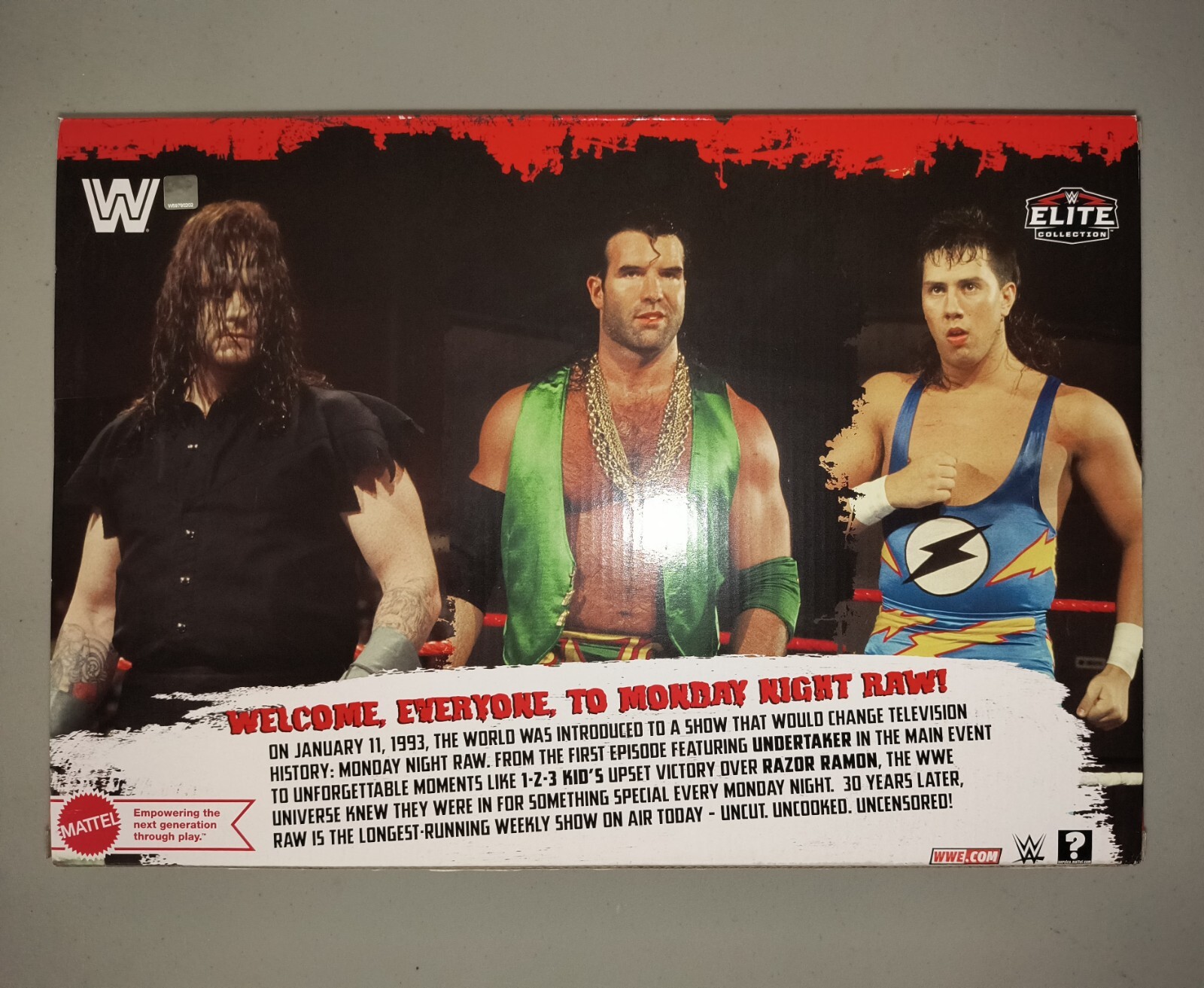 WWE Elite RAW 30th 123 Kid Razor Ramon Undertaker set Chase Variant ...
