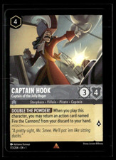 Disney Lorcana TCG Captain Hook Captain of the Jolly Roger Non Foil 173/204