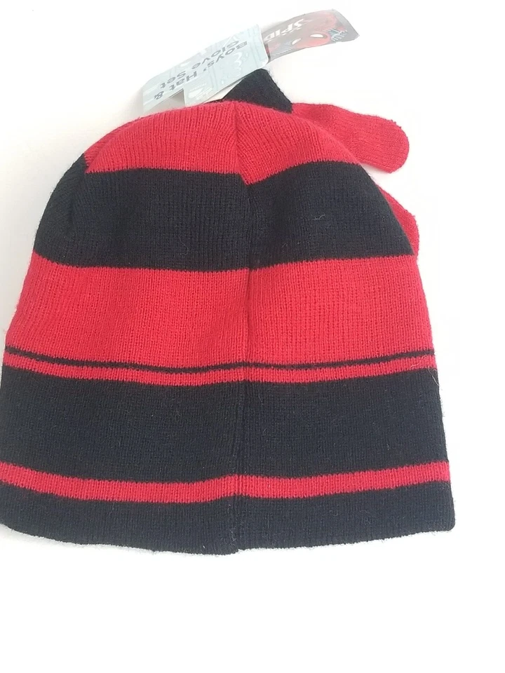 Juego de gorro y guantes Marvel Ultimate Spider-Man para niños pequeños nuevos con etiquetas Foto 2 de 4