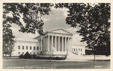 Postcard U S Supreme Court Washington DC
