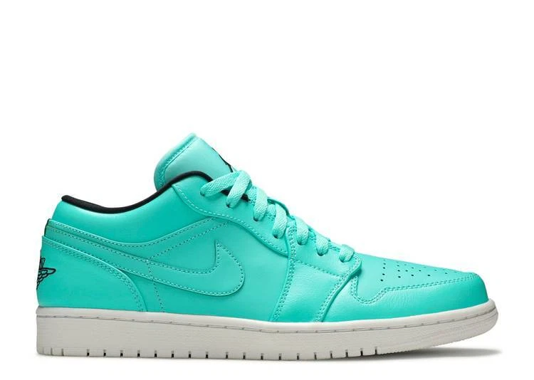 Jordan 1 top low turquoise