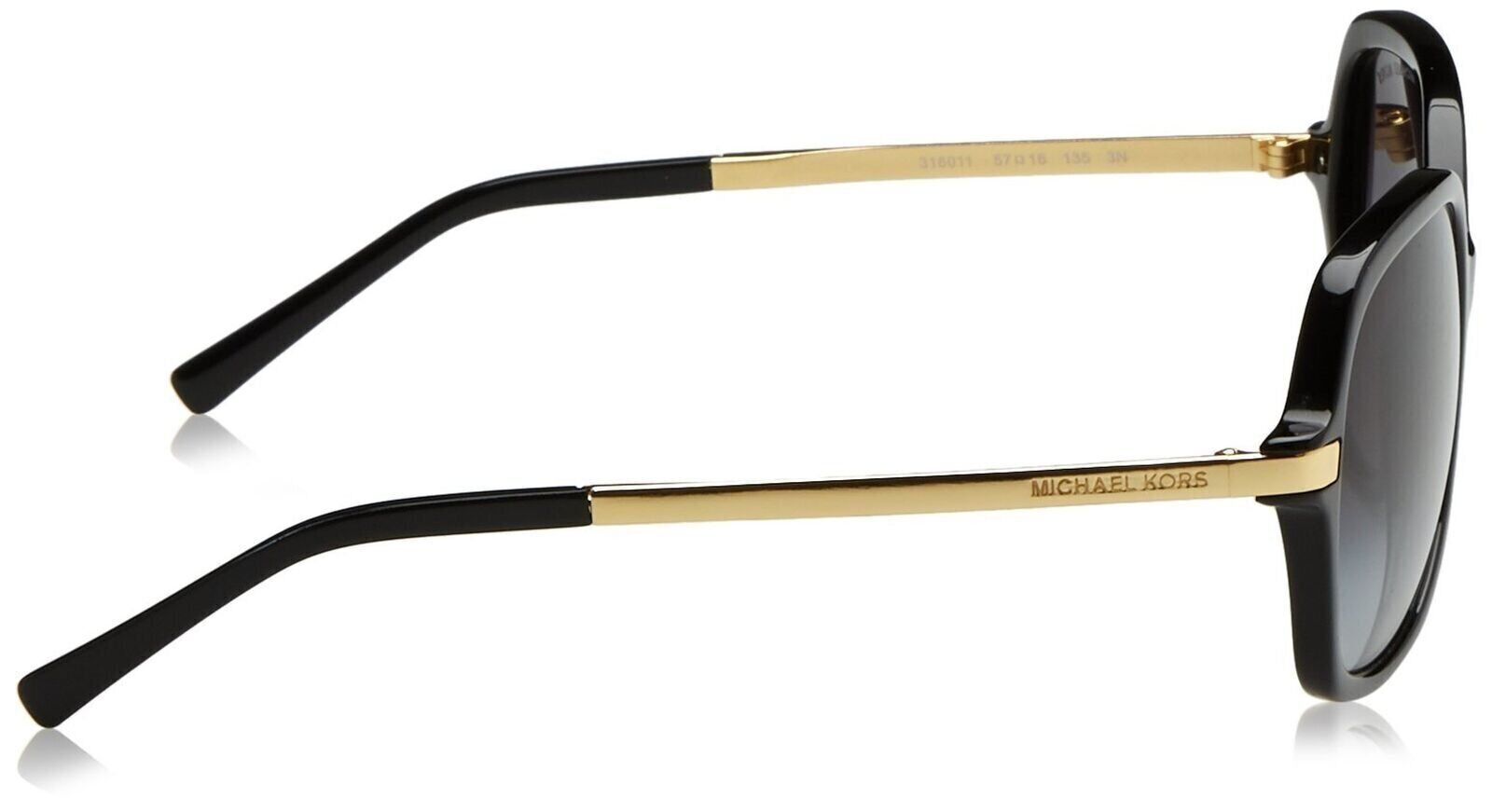 Michael Kors ADRIANNA II MK2024 Sunglasses 316011-57 Black Frame,