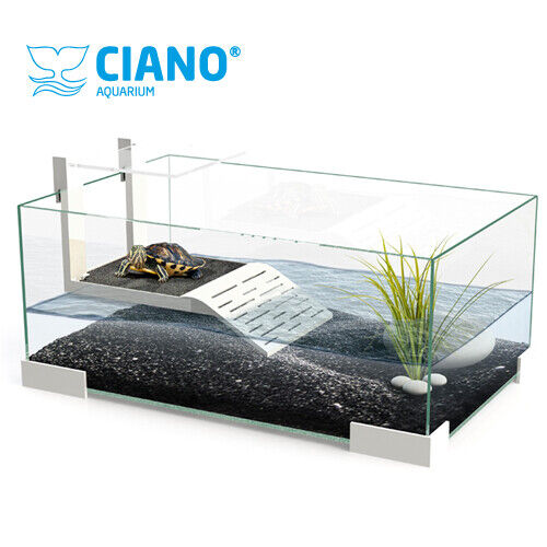 Ciano® Tartarium Tartarughiera e Supporto per Tartarughe d'acqua 40 - 60 - 80 cm - Foto 2 di 7