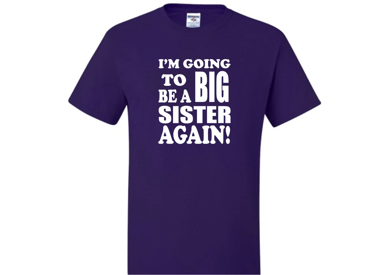 Big sister shirt 2025 12 months