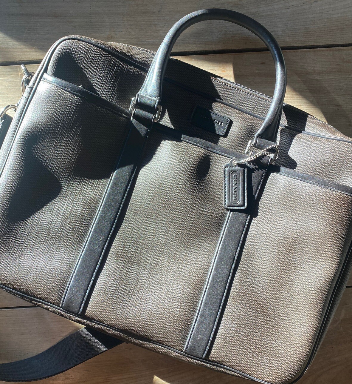 Coach Classic Briefcase Laptop Bag Gem