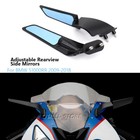 otorcycle Stealth Wind Wing Mirrors Adjustable Side Mirror BMW S1000RR 2009-2018