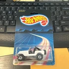 Hot Wheels Vintage Jeep CJ-7 White Eagle Clear Windshield BW Blackwall Mal 1988