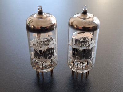 Telefunken E88CC Ulm Matched Pair Roetest 120% Same Factory Code